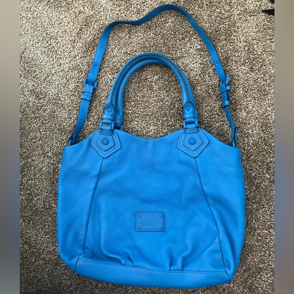 VGUC Marc by Marc Jacobs Cobalt Blue Leather Handbag